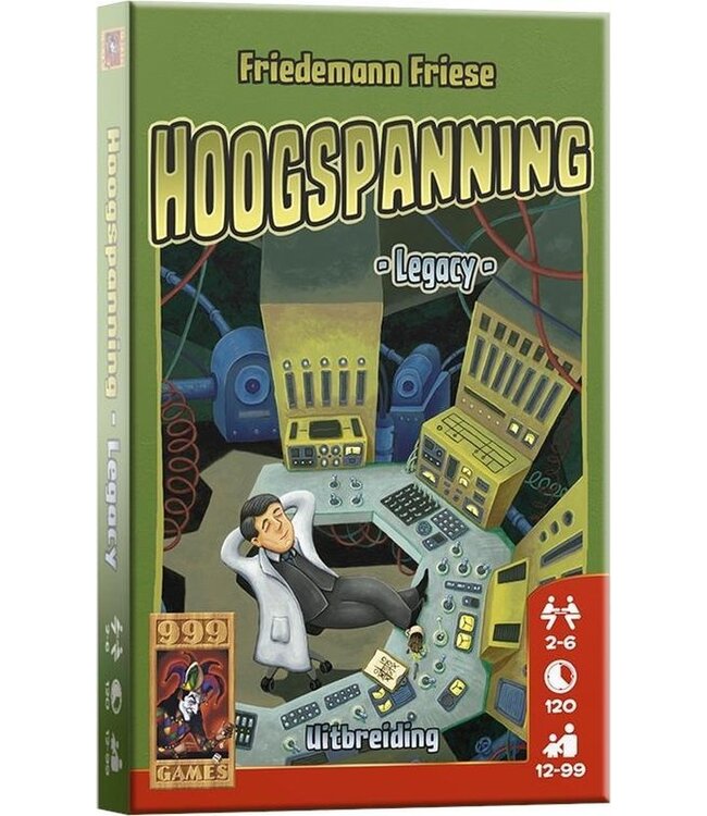 Hoogspanning: Uitbreiding Legacy (NL) - Brettspiel