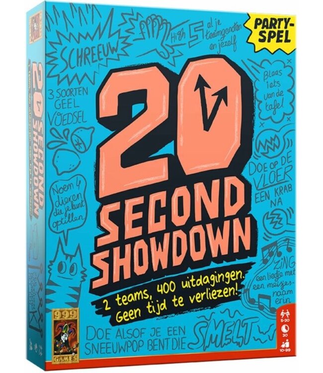 20 Second Showdown (NL) - Board game