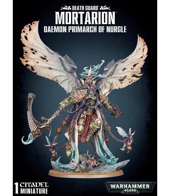 Warhammer 40,000 - Death Guard: Mortarion, Daemon Primarch of Nurgle