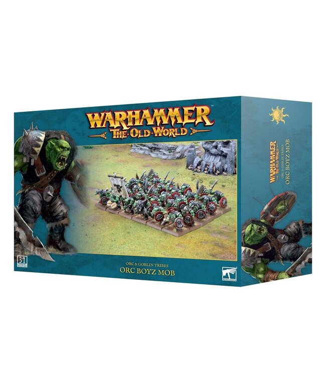 Warhammer The Old World - Orc & Goblin Tribes: Orc Boyz Mob