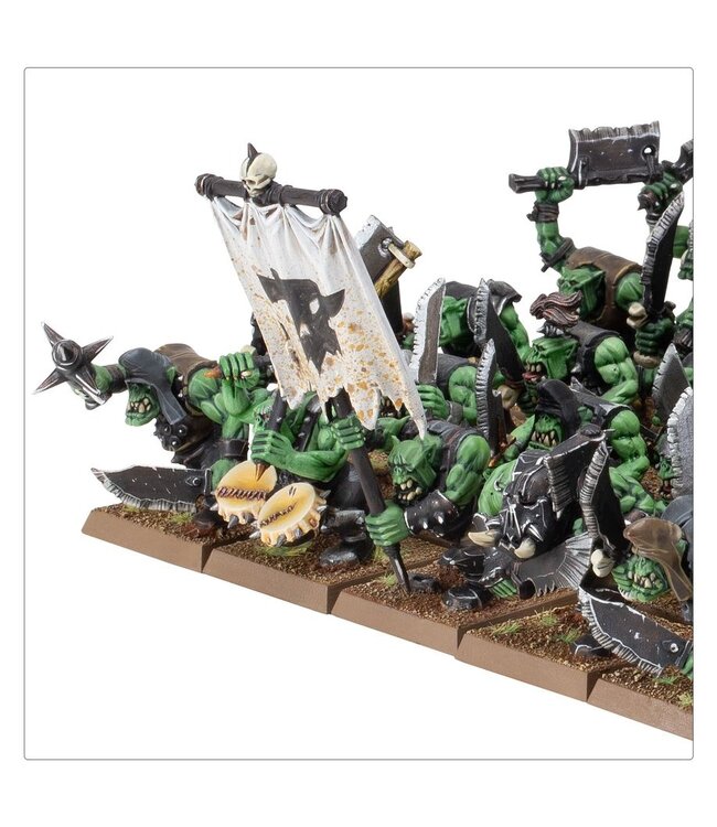 Warhammer The Old World - Orc & Goblin Tribes: Orc Boyz Mob