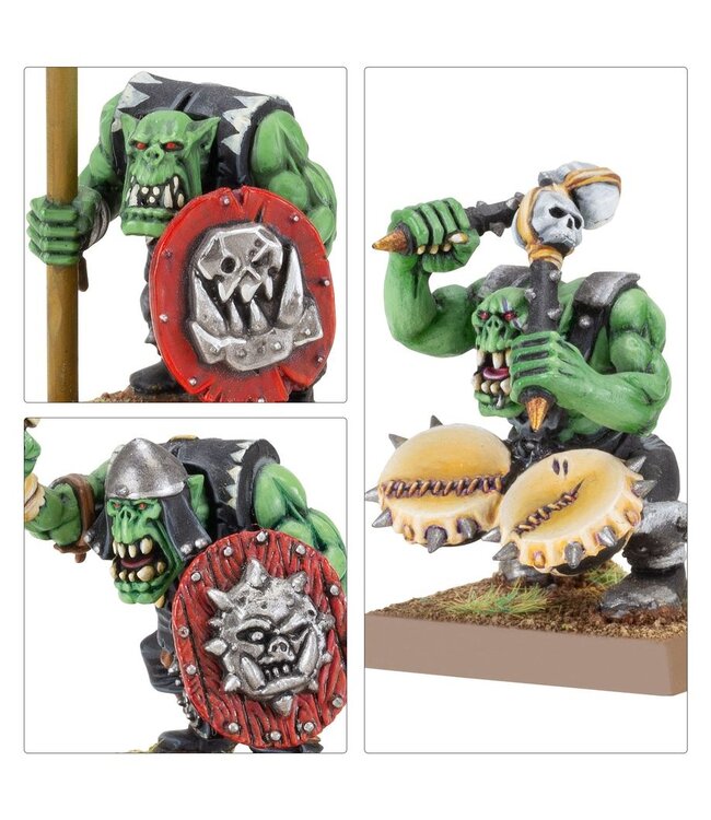 Warhammer The Old World - Orc & Goblin Tribes: Orc Boyz Mob