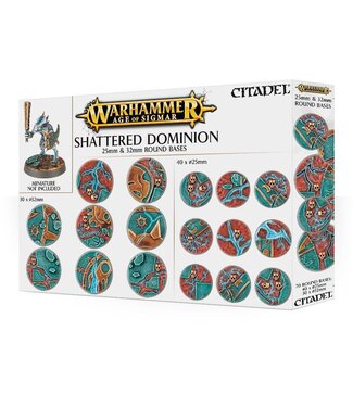 Citadel Miniatures Shattered Dominion: 25mm & 32mm Round Bases