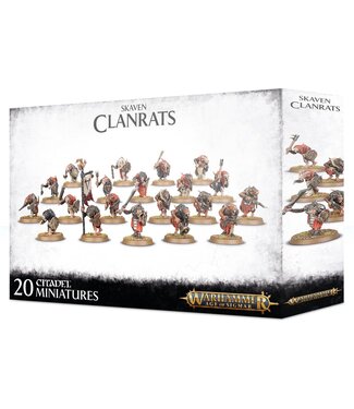 Citadel Miniatures Skaven: Clanrats