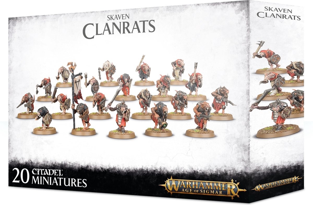 Citadel Miniatures Skaven: Clanrats