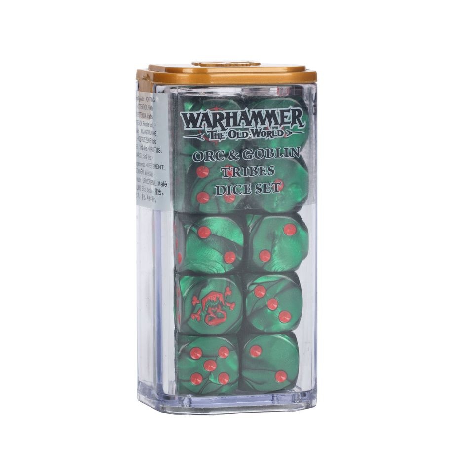 Citadel Miniatures Orc &amp; Goblin Tribes: Dice Set afbeelding
