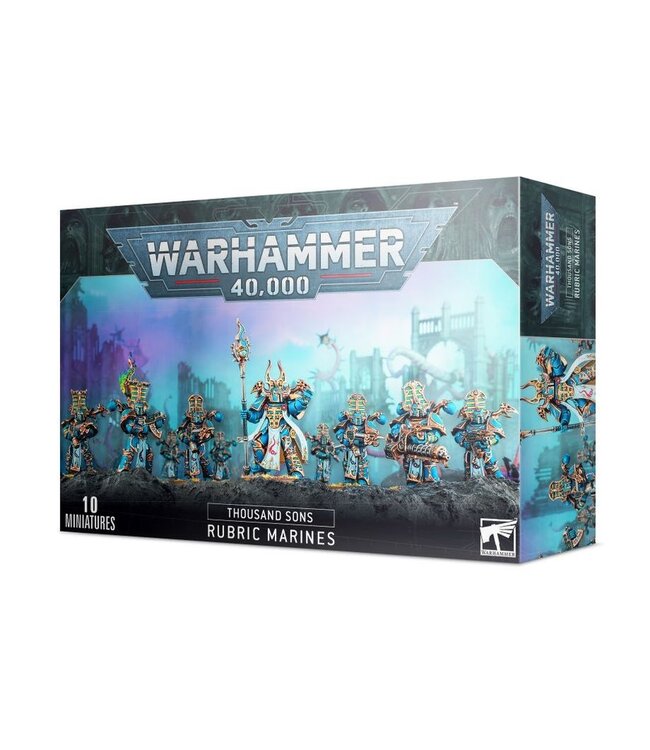 Warhammer 40,000 - Thousand Sons: Rubric Marines