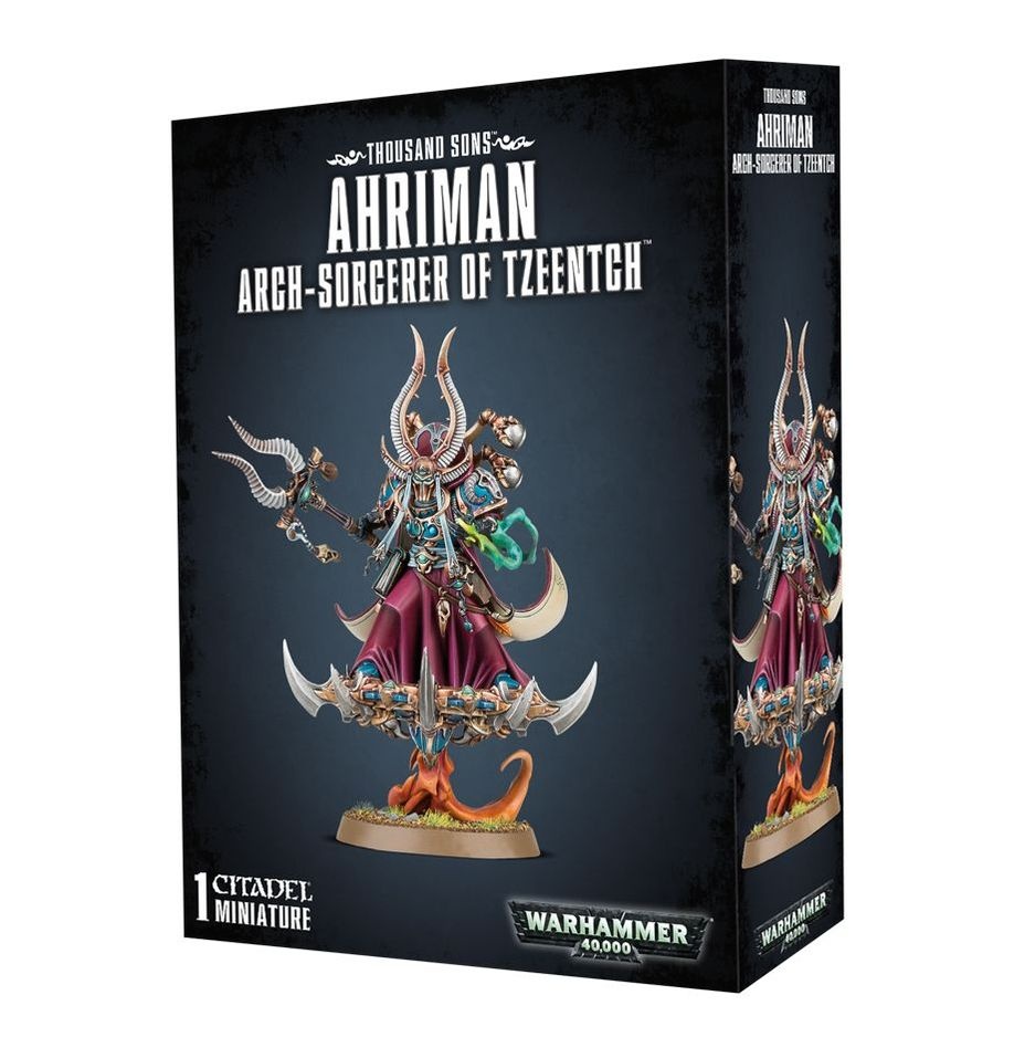 Citadel Miniatures Thousand Sons: Ahriman, Arch-Sorcerer of Tzeentch afbeelding