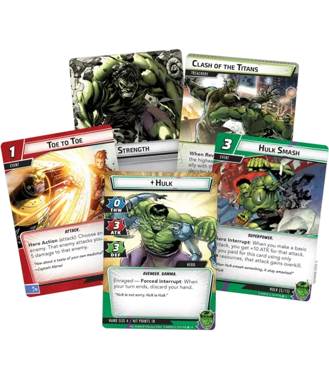 Marvel Champions: Hulk Hero Pack (ENG) - Kartenspiel