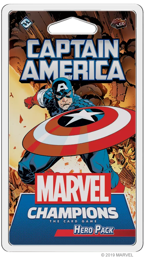 Fantasy Flight Games Marvel Champions: Captain America Hero Pack  (ENG) afbeelding