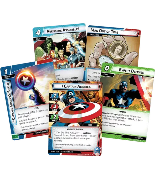 Marvel Champions: Captain America Hero Pack  (ENG) - Kaartspel