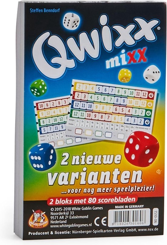 White Goblin Games Qwixx: Mixx (NL)