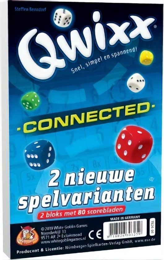 White Goblin Games Qwixx: Connected (NL)