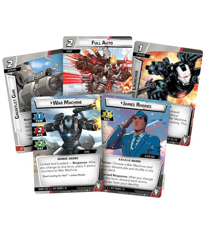 Marvel Champions: War Machine Hero Pack (ENG) - Card game