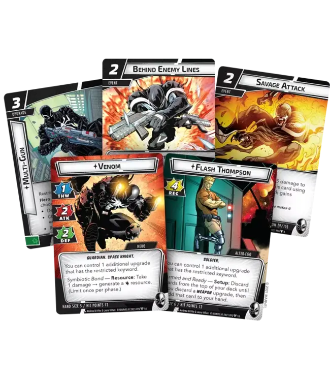 Marvel Champions: Venom Hero Pack (ENG) - Kartenspiel