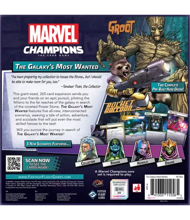 Marvel Champions: The Galaxy's Most Wanted (ENG) - Card game