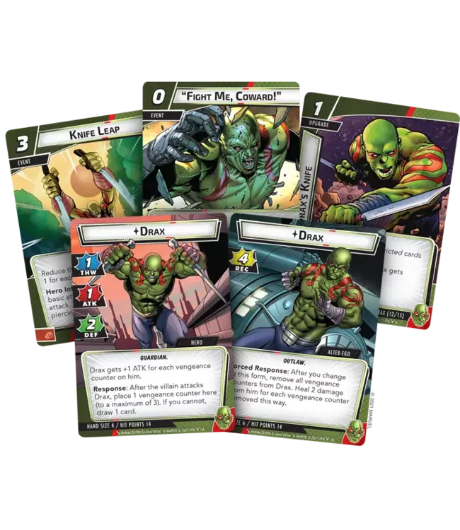 Marvel Champions: Drax Hero Pack (ENG) - Card game