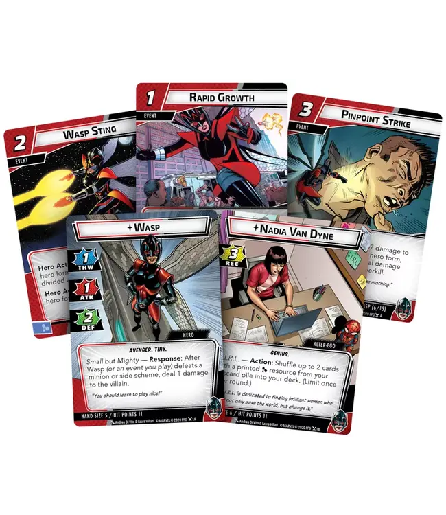Marvel Champions: Wasp Hero Pack (ENG) - Card game