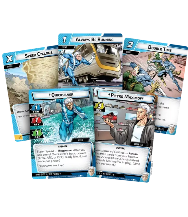 Marvel Champions: Quicksilver Hero Pack (ENG) - Card game