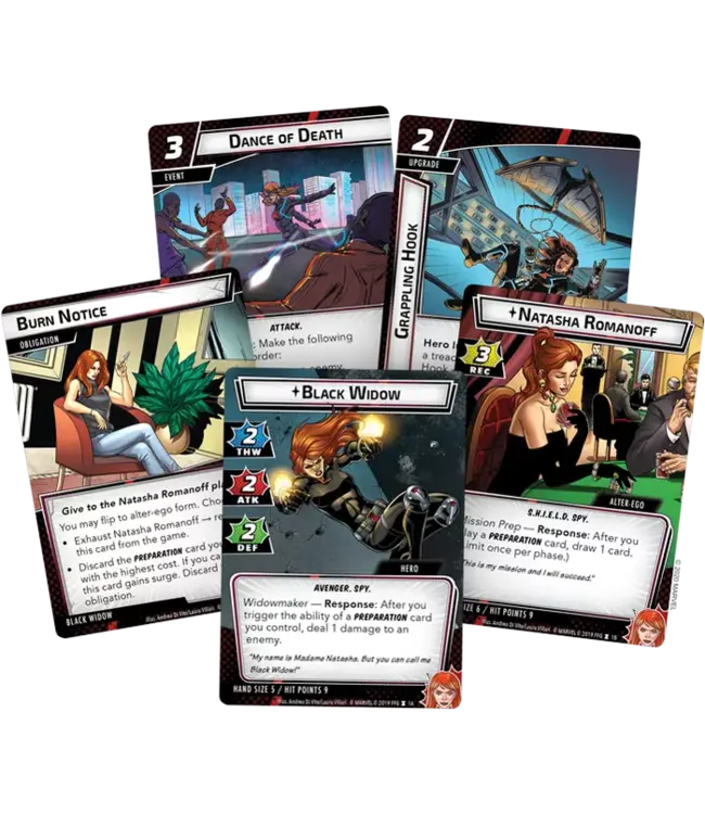 Marvel Champions: Black Widow Hero Pack (ENG) - Card game
