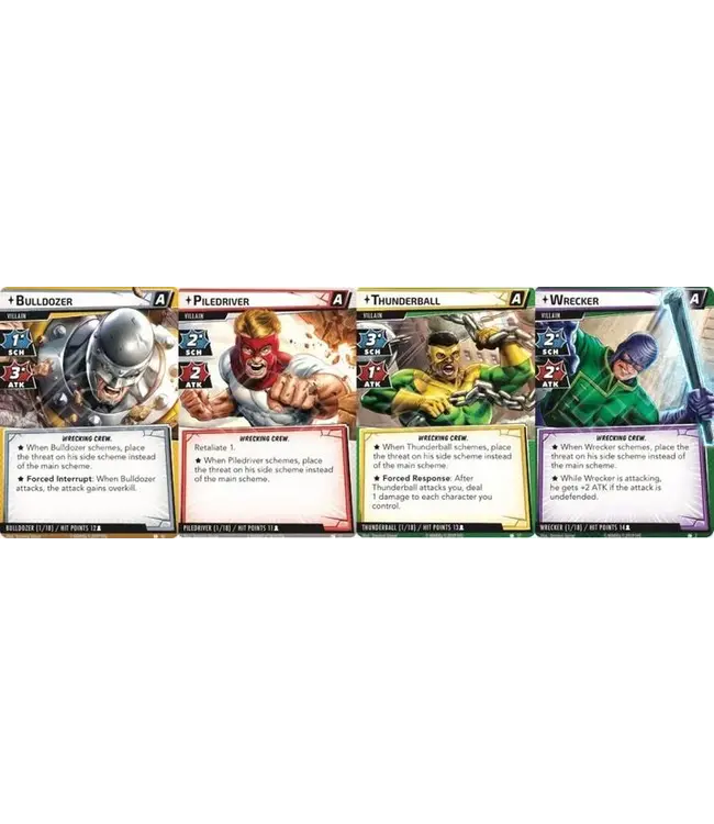 Marvel Champions: The Wrecking Crew Scenario Pack (ENG) - Kartenspiel