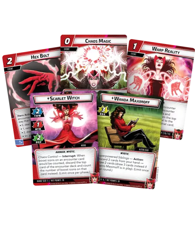 Marvel Champions: Scarlet Witch Hero Pack (ENG) - Card game