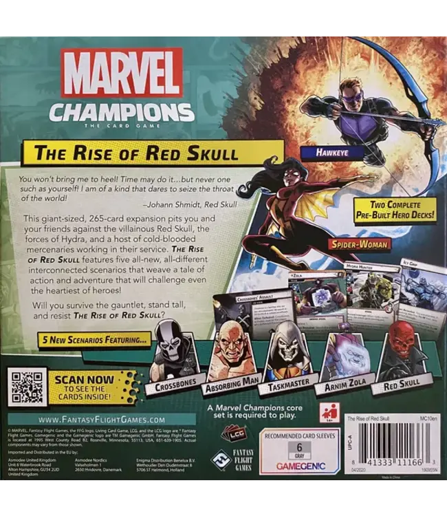 Marvel Champions: The Rise of Red Skull (ENG) - Kartenspiel
