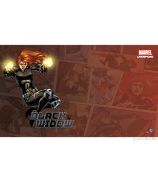 Fantasy Flight Games Marvel Champions Spielmatte: Black Widow