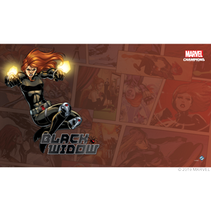 Fantasy Flight Games Marvel Champions Playmat: Black Widow afbeelding