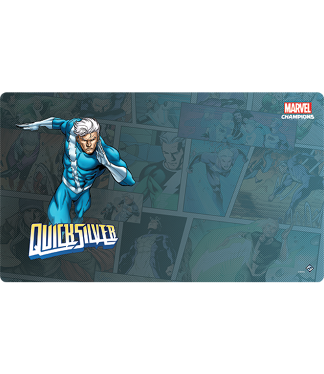 Fantasy Flight Games Marvel Champions Playmat: Quicksilver