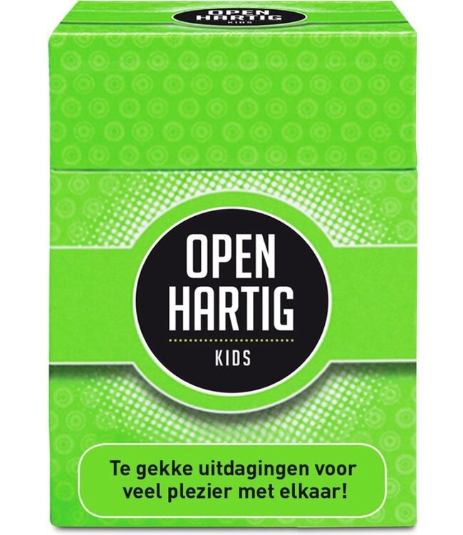 Openhartig: Kids (NL) - Card game