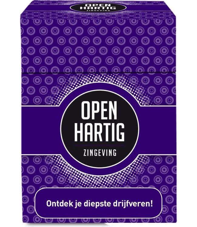 Openhartig: Zingeving (NL) - Kaartspel