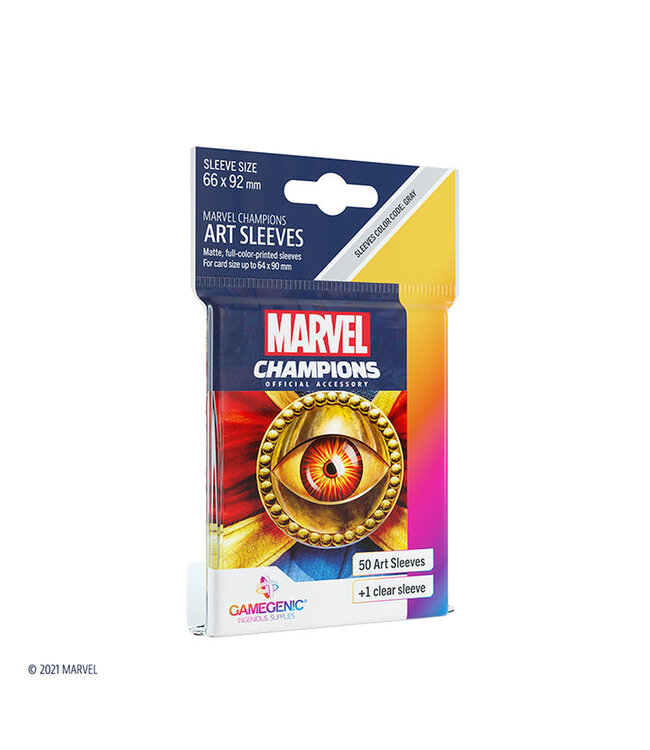 Marvel Champions - Sleeves: Doctor Strange (50 Stück) - Zubehör