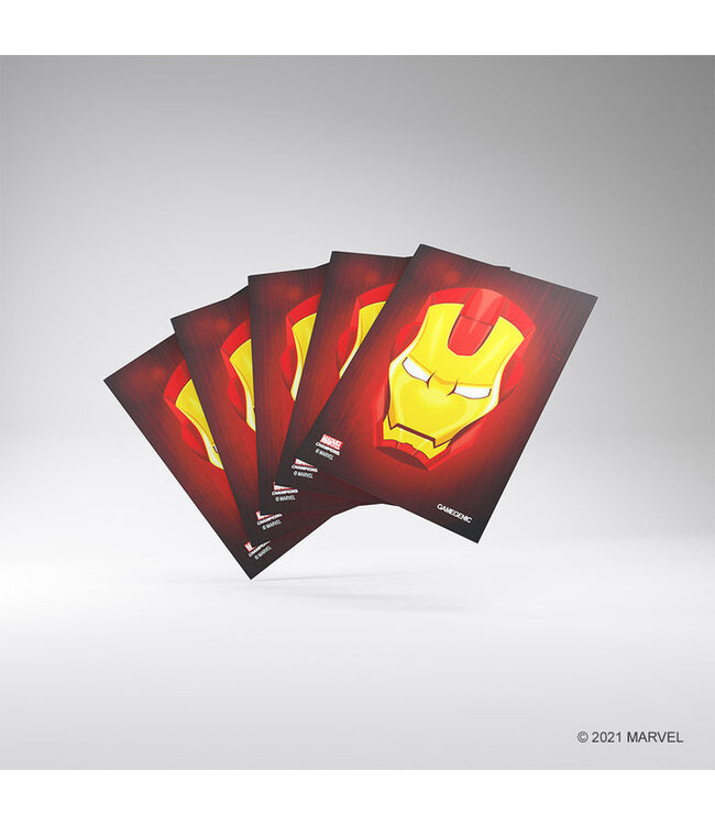 Marvel Champions - Sleeves: Iron Man (50 Stück) - Zubehör