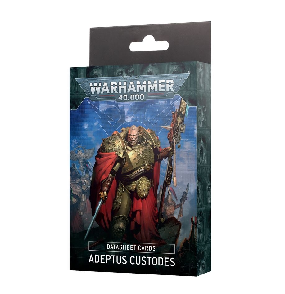 Citadel Miniatures Datasheet Cards: Adeptus Custodes