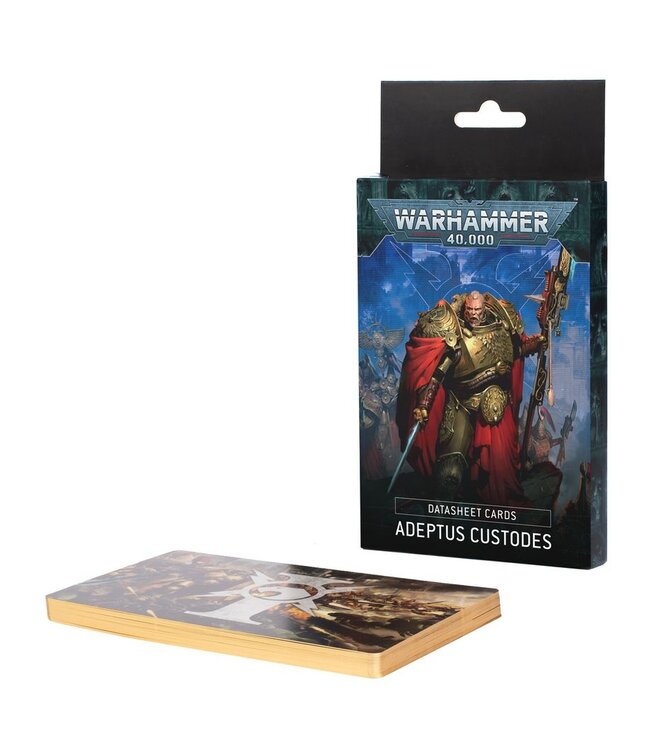 Warhammer 40,000 - Datasheet Cards: Adeptus Custodes