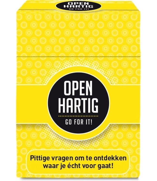 Openhartig: Go For It! (NL) - Kartenspiel