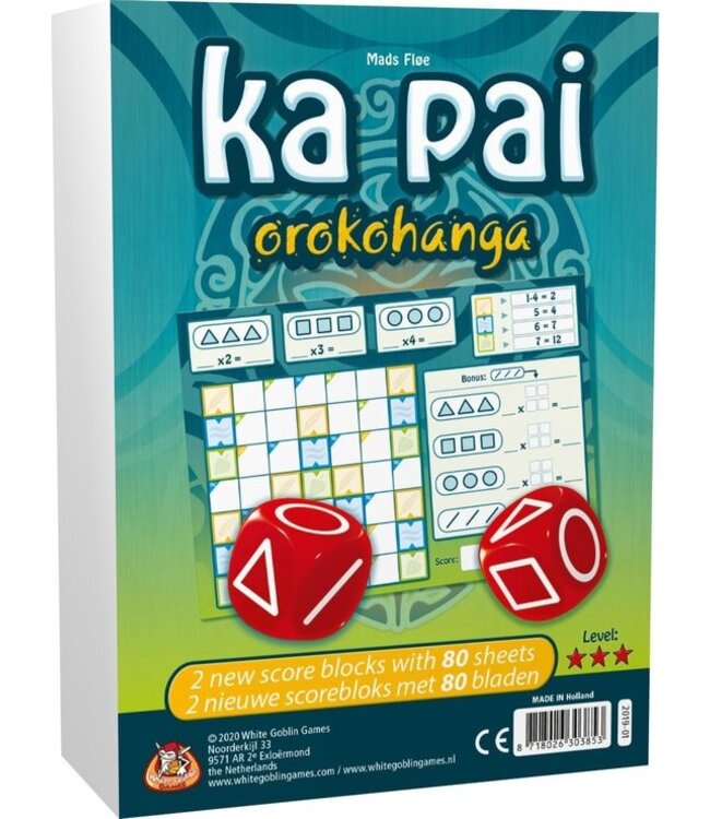 Ka Pai: Orokohanga (NL) - Dice game