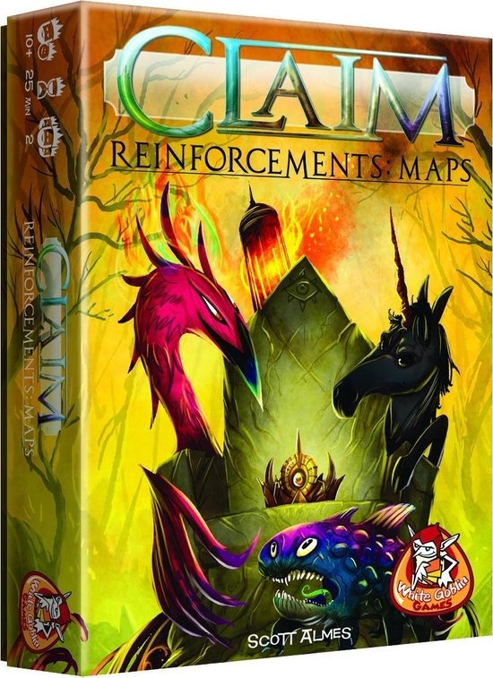 White Goblin Games Claim Reinforcements: Maps (NL)