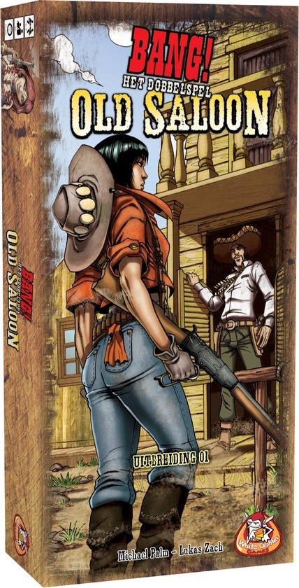 White Goblin Games BANG! Het Dobbelspel: Old Saloon (NL)