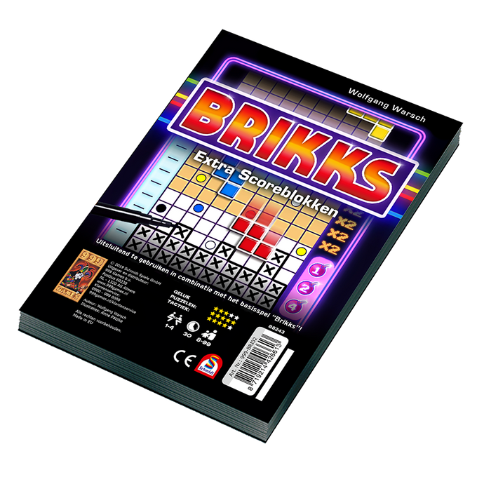 999 Games Brikks - Extra Scoreblokken (NL) afbeelding
