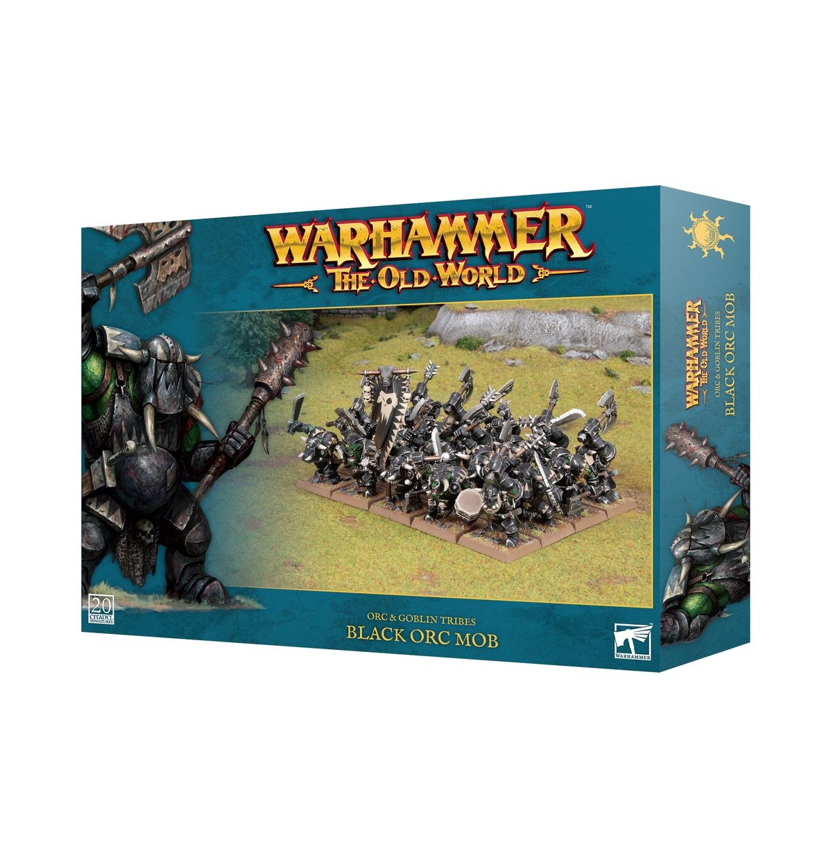 Citadel Miniatures Orc & Goblin Tribes: Black Orc Mob