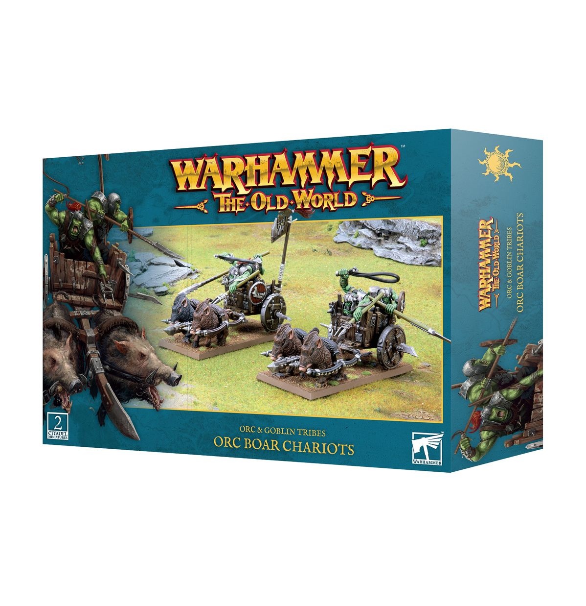 Citadel Miniatures Orc & Goblin Tribes: Orc Boar Chariots