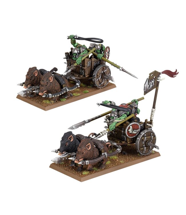 Warhammer The Old World - Orc & Goblin Tribes: Orc Boar Chariots