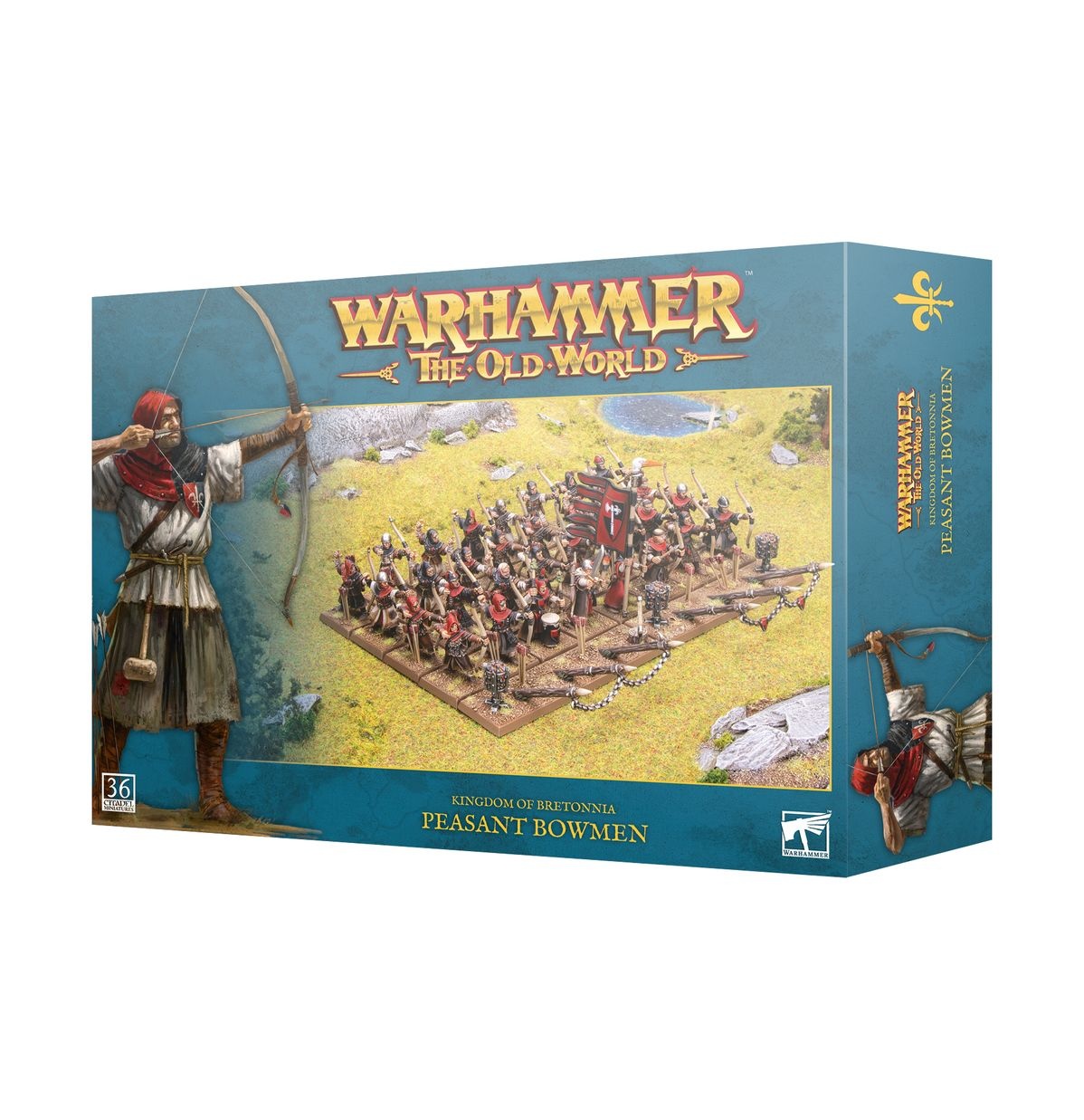 Citadel Miniatures Kingdom of Bretonnia: Peasant Bowmen afbeelding