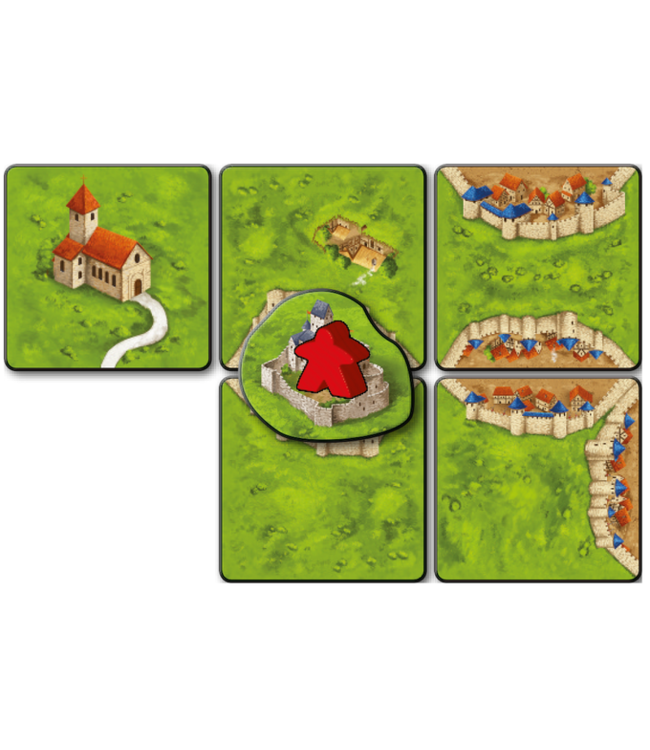 Carcassonne: Bruggen, Burchten & Bazaars (NL) - Brettspiel