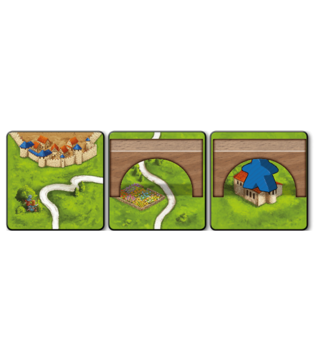 Carcassonne: Bruggen, Burchten & Bazaars (NL) - Brettspiel