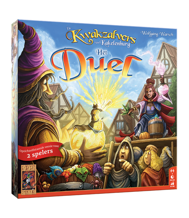 De Kwakzalvers van Kakelenburg: Het Duel (NL) - Brettspiel