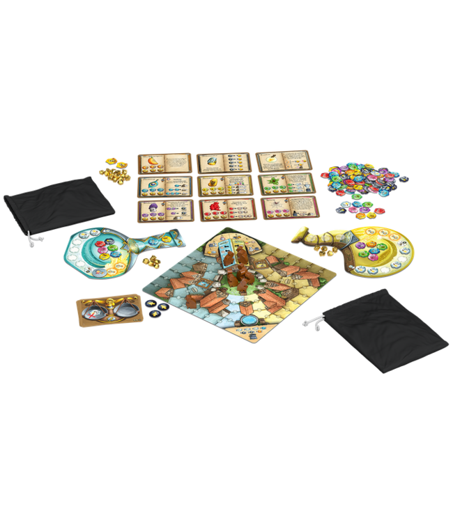 De Kwakzalvers van Kakelenburg: Het Duel (NL) - Brettspiel