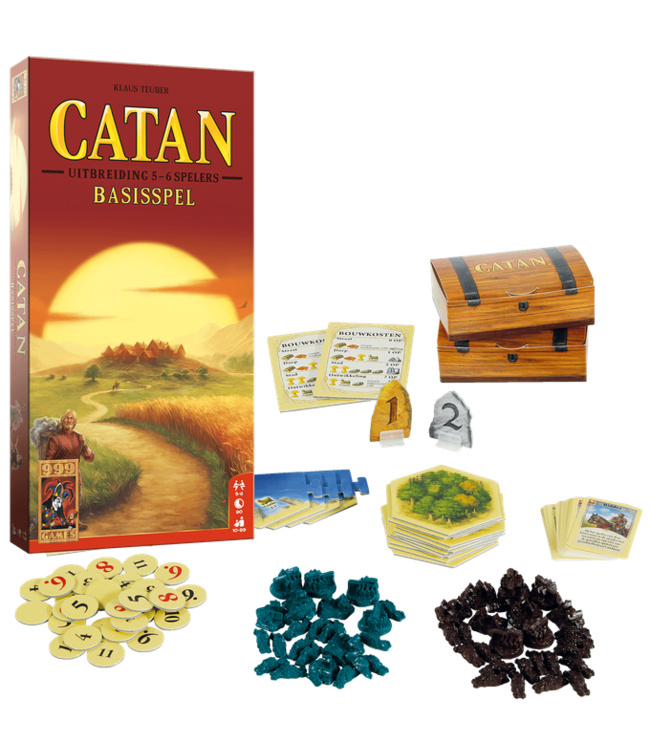 Catan: Uitbreiding 5/6 spelers (NL) - Bordspel